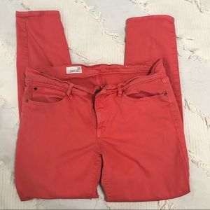 Gap 1969 Coral Jegging. Size 29.